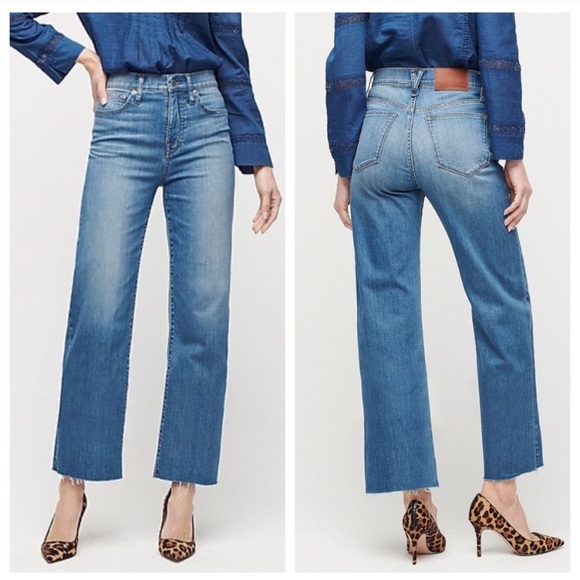j crew slim wide leg jeans